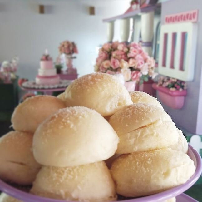 Pãezinhos em festa infantil
